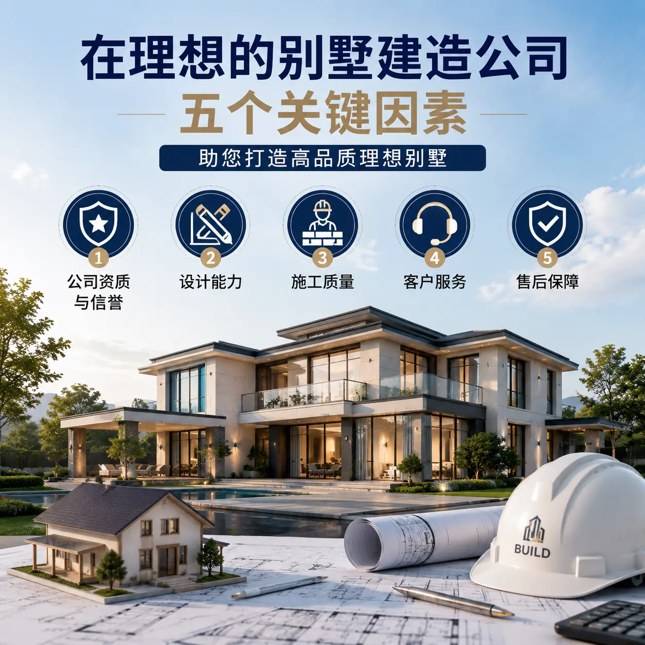 在 上海 找到理想别墅建造公司的五个关键因素