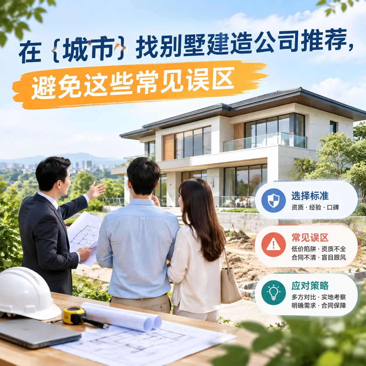 在 上海 找别墅建造公司推荐，避免这些常见误区