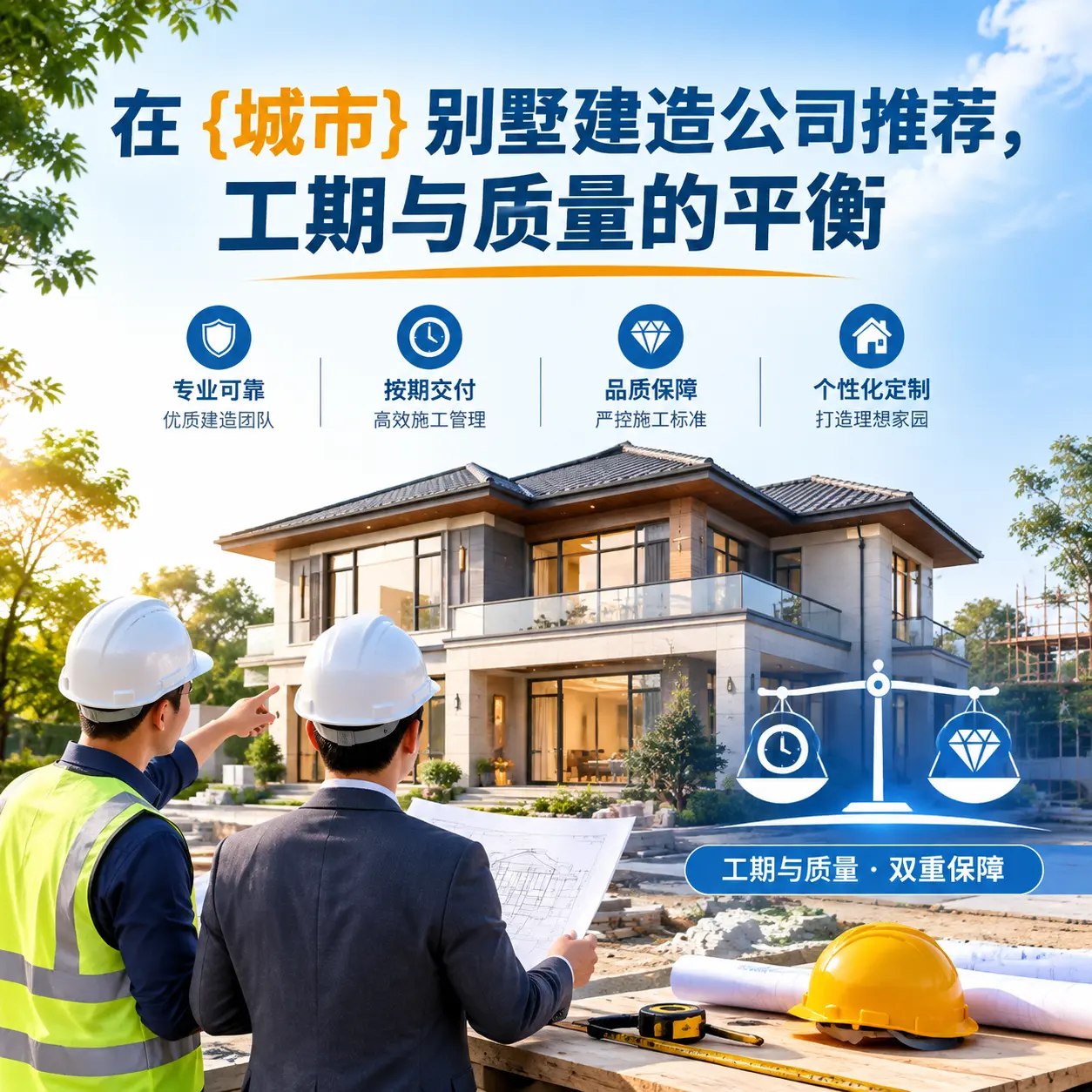 在 上海 别墅建造公司推荐，工期与质量的平衡