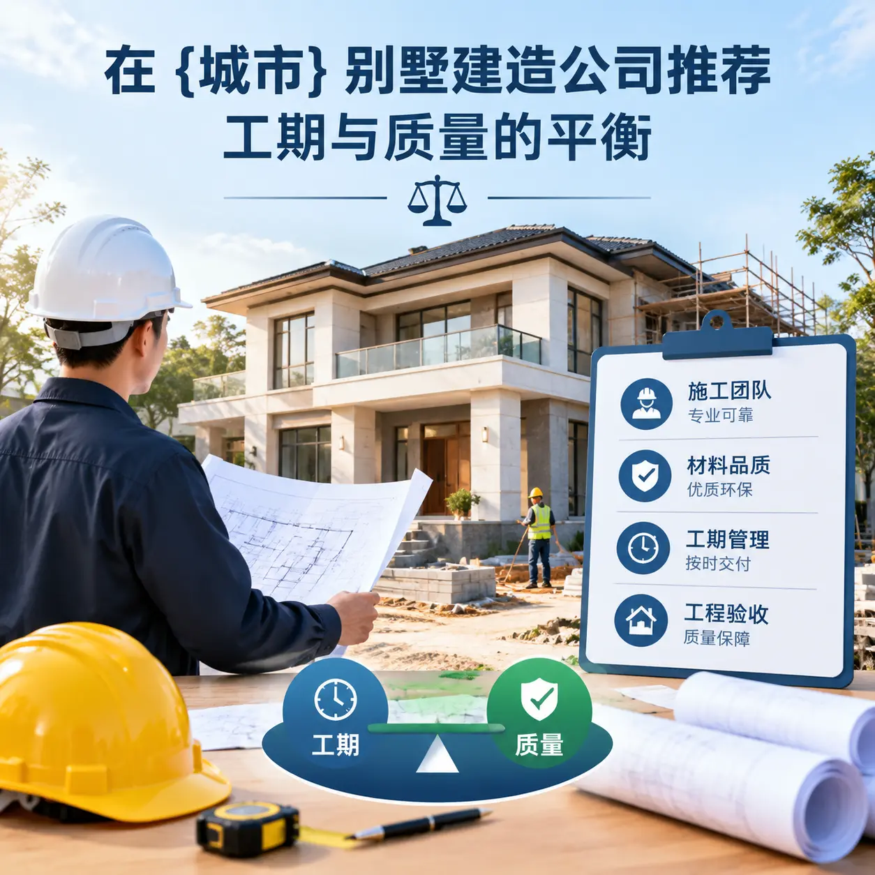 在 上海 别墅建造公司推荐,工期与质量的平衡
