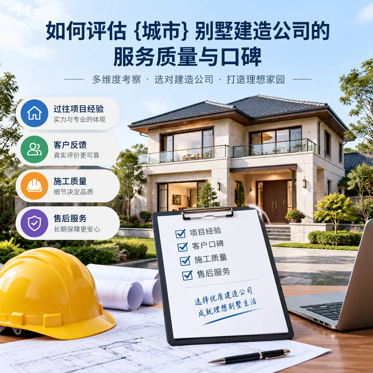 如何评估 上海 别墅建造公司的服务质量与口碑