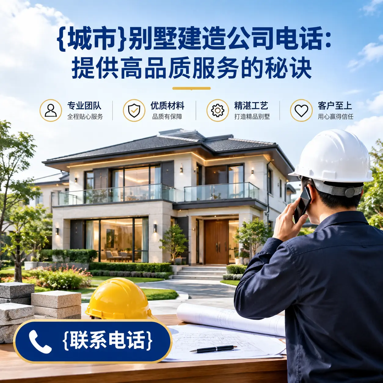 上海别墅建造公司电话:提供高品质服务的秘诀
