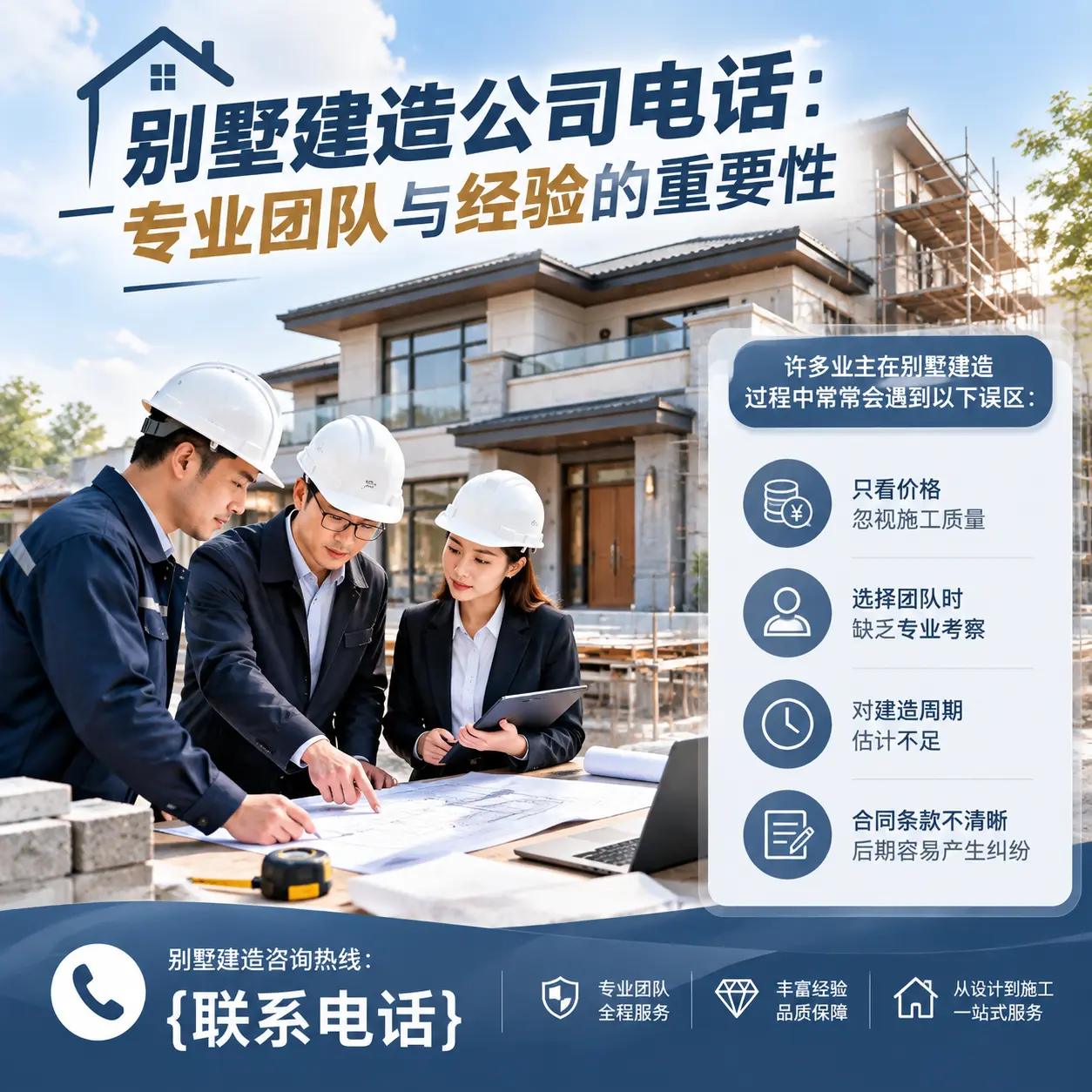 上海别墅建造公司电话：专业团队与经验的重要性