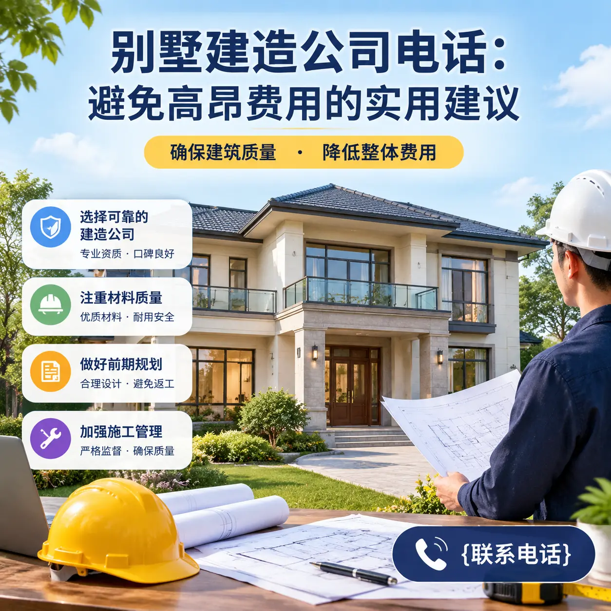 上海别墅建造公司电话:避免高昂费用的实用建议