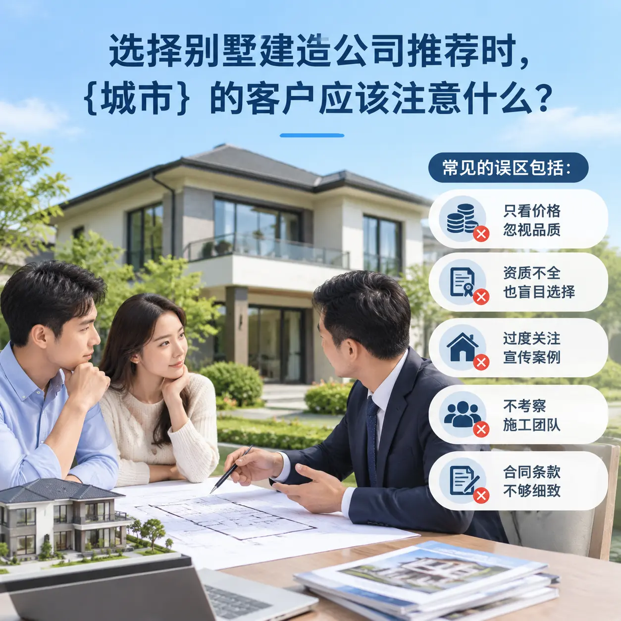 选择别墅建造公司推荐时,上海 的客户应该注意什么?