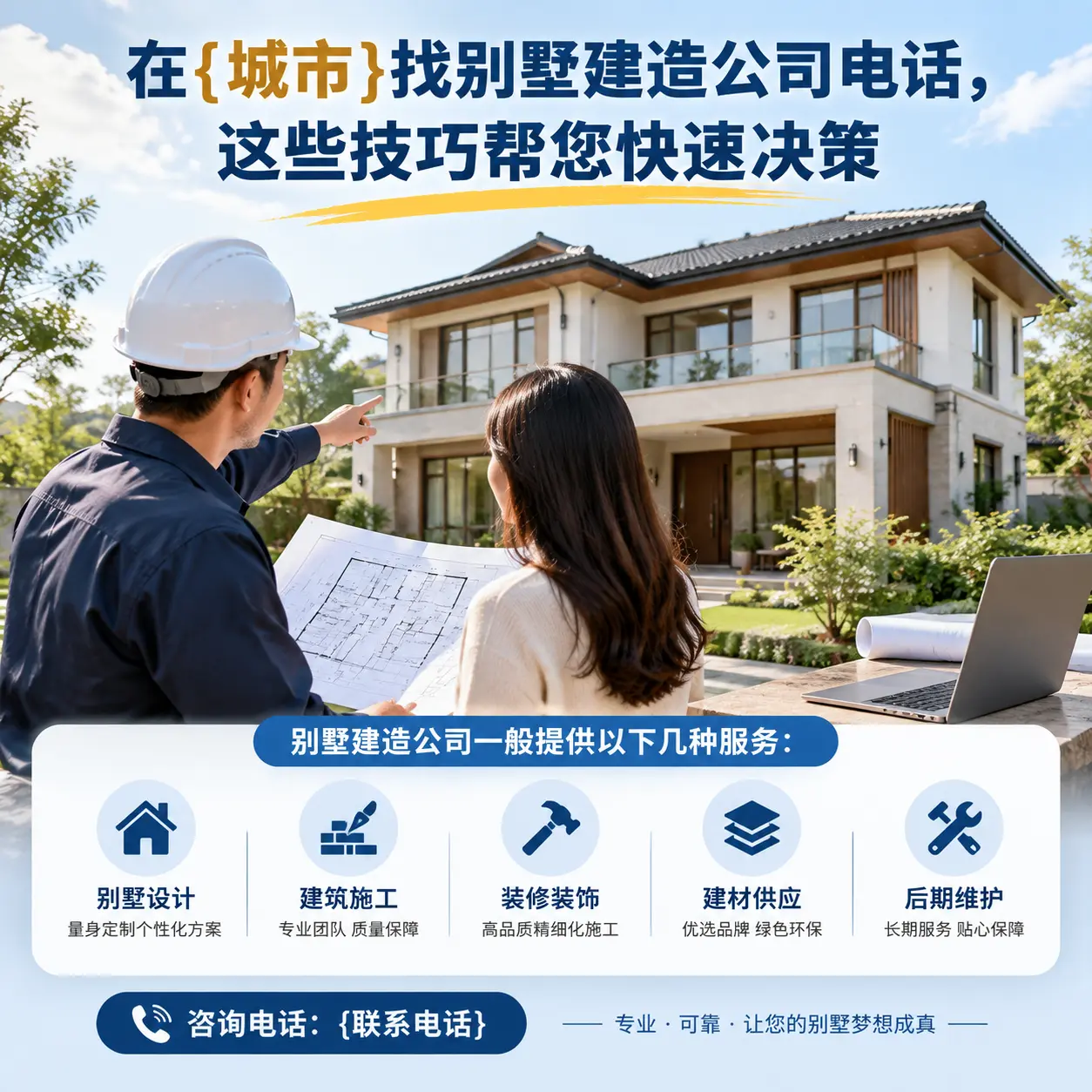 在上海找别墅建造公司电话,这些技巧帮您快速决策
