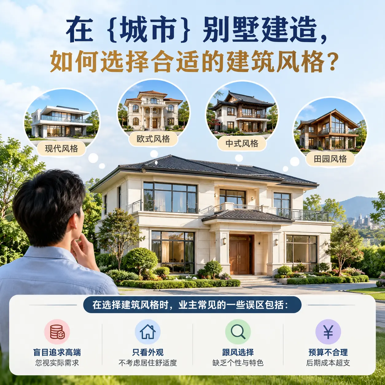 在 上海 别墅建造,如何选择合适的建筑风格?